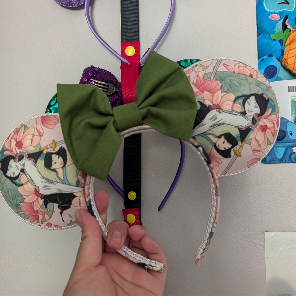 Mulan *inspired* Mickey ears